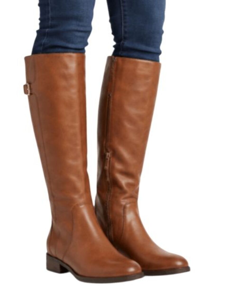 SAM EDELMAN Patton 2 Whiskey Leather Riding Boot Size 6.5M